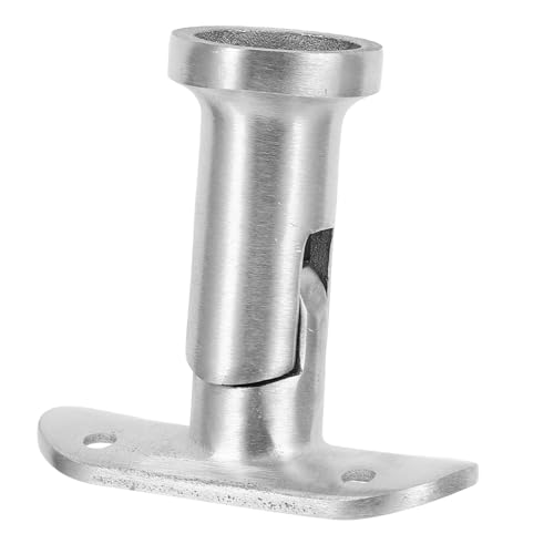 LOORGVEL Handlaufhalterung Treppe Edelstahl Robuste Handlaufstütze mit Gebogenem Design Einfach zu Montieren für Innen und Außenbereiche Stilvolle Wandhalterung für Treppenhandläufe von LOORGVEL