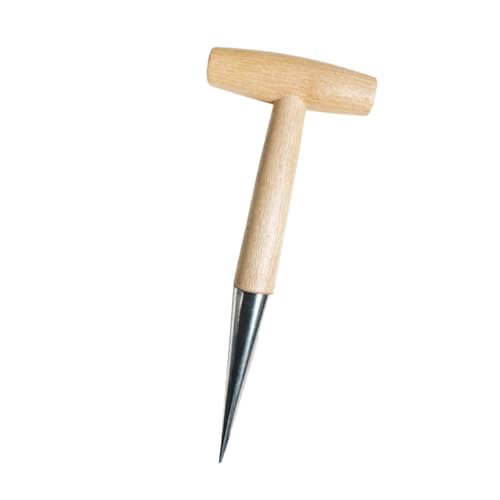 LOORGVEL Handpflanzer Gartenwerkzeug T förmiger Dibber zum Lochbohren Säen Umpflanzen Pflanzhilfe für Samen Setzlinge Gartenarbeit Gartengeräte Langlebig Praktisch LOORGVEL Handpflanzer Gartenwerkzeug T förmiger Dibber zum Lochbohren Säen Umpflanzen Pflanzhilfe für Samen Setzlinge Gartenarbeit Gartengeräte Langlebig Praktisch von LOORGVEL