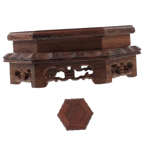 LOORGVEL Hexagon Pflanzenständer Robuste Blumenvase Halterung für Bonsai und Pflanztöpfe Vielseitiger Blumentopfständer für und Außenbereich und Langlebig von LOORGVEL