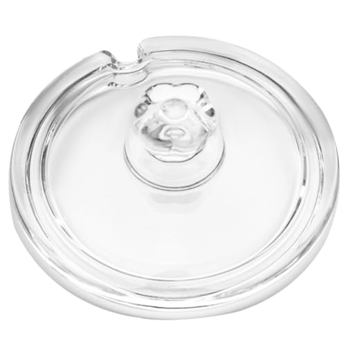 LOORGVEL Hitzebeständiger Glasbecher deckel Lebensmittelecht Transparent Schmutzabweisend Auslaufsicher Einfach zu Reinigen Geeignet für Teetassen Becher Camping und Haushalt LOORGVEL Hitzebeständiger Glasbecher deckel Lebensmittelecht Transparent Schmutzabweisend Auslaufsicher Einfach zu Reinigen Geeignet für Teetassen Becher Camping und Haushalt von LOORGVEL