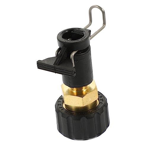 LOORGVEL Hochdruckreiniger Adapter Messing Garten Schlauch Schnellkupplung für Wasseranschluss Kompatibel mit Verschiedenen Schläuchen Einfache Installation Leicht Praktisch für LOORGVEL Hochdruckreiniger Adapter Messing Garten Schlauch Schnellkupplung für Wasseranschluss Kompatibel mit Verschiedenen Schläuchen Einfache Installation Leicht Praktisch für von LOORGVEL