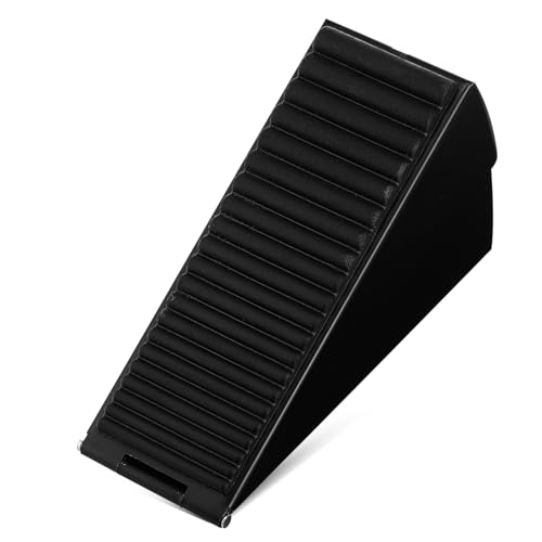 LOORGVEL Höherer Türstopper Keil aus Gummi für Bodentüren Rutschfest Winddicht Kompatibel mit Verschiedenen Türspalten Schützt Wand vor Türschlägen für Zuhause und Büro von LOORGVEL