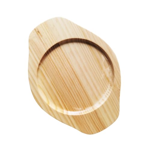 LOORGVEL Holz Servierplatte aus Massivem Holz Hitzebeständige rutschfeste Isolierunterlage für Schalen und Töpfe Praktisches Dining Mat für Zuhause Restaurant und Bar LOORGVEL Holz Servierplatte aus Massivem Holz Hitzebeständige rutschfeste Isolierunterlage für Schalen und Töpfe Praktisches Dining Mat für Zuhause Restaurant und Bar von LOORGVEL