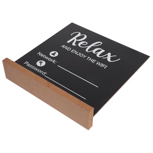 LOORGVEL Holz Wifi Passwort Schild aus Leicht zu Reinigendem Holzmaterial Wiederbeschreibbar Elegantes Wlan Passwort Display für Zuhause Büro Restaurant Stilvolle Tisch dekoration LOORGVEL Holz Wifi Passwort Schild aus Leicht zu Reinigendem Holzmaterial Wiederbeschreibbar Elegantes Wlan Passwort Display für Zuhause Büro Restaurant Stilvolle Tisch dekoration von LOORGVEL