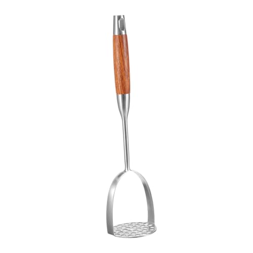 LOORGVEL Kartoffelstampfer Werkzeug zum von Kartoffelschlamm rostfrei muss Bob Rosa echt kartoffelpresse aus edelstahl Zertrümmerer-Küchenwerkzeug Potato Mashers Metall Holz LOORGVEL Kartoffelstampfer Werkzeug zum von Kartoffelschlamm rostfrei muss Bob Rosa echt kartoffelpresse aus edelstahl Zertrümmerer-Küchenwerkzeug Potato Mashers Metall Holz von LOORGVEL