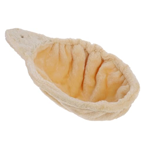 LOORGVEL Katzenhängematte Fensterhängematte Plüsch Teilig DIY Katzenbaum Zubehör Beige Multifunktional und Ruheplatz für Indoor Katzen von LOORGVEL