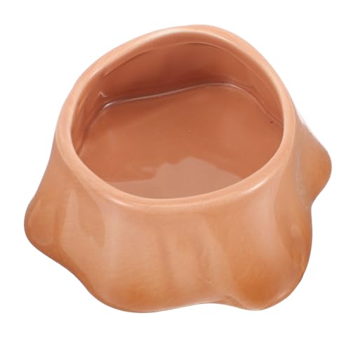 LOORGVEL Keramik Futternapf für Kleintiere Stabiles Napf Design gegen Umkippen Leichtes Langlebiges Material Geeignet für Hamster Ratten Meerschweinchen für Futter und Wasser von LOORGVEL