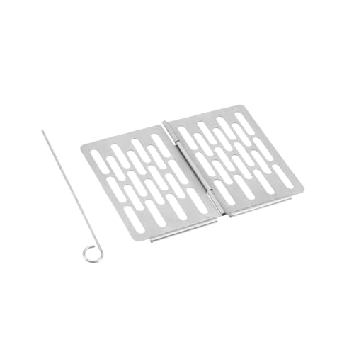 LOORGVEL Klappbarer Edelstahl Holzkohlegrill für Outdoor Camping Grillen Faltbares Bbq Rack mit Großer Kapazität Praktisch und Langlebig für Picknick Angeln und Party LOORGVEL Klappbarer Edelstahl Holzkohlegrill für Outdoor Camping Grillen Faltbares Bbq Rack mit Großer Kapazität Praktisch und Langlebig für Picknick Angeln und Party von LOORGVEL