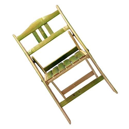 LOORGVEL Klappbarer Faltstuhl mit Rückenlehne rutschfest Robust Leicht und Kompakt für Camping Angeln Zuhause und Kinderzimmer Teilig Handgefertigt Natürlichem LOORGVEL Klappbarer Faltstuhl mit Rückenlehne rutschfest Robust Leicht und Kompakt für Camping Angeln Zuhause und Kinderzimmer Teilig Handgefertigt Natürlichem von LOORGVEL