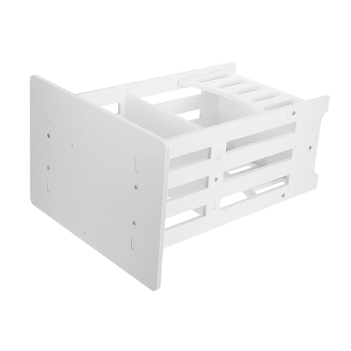 LOORGVEL Kleiner Beistelltisch für Schlafzimmer und Wohnzimmer Moderner Sofa seitentisch Vielseitiger Nachttisch mit Praktischem Stauraum Minimalistisches Design als Schminktisch oder von LOORGVEL