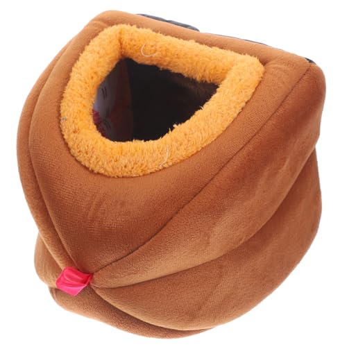 LOORGVEL Kleintier Kuschelnest aus Warmem Material Langlebiges Haustierbett für Hamster Meerschweinchen Kaninchen Platzsparendes Komfortables Schlafnest Pflegeleicht und Sicher LOORGVEL Kleintier Kuschelnest aus Warmem Material Langlebiges Haustierbett für Hamster Meerschweinchen Kaninchen Platzsparendes Komfortables Schlafnest Pflegeleicht und Sicher von LOORGVEL