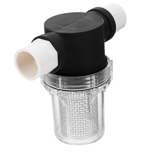 LOORGVEL Kompakter Tragbarer Wasserfilter mit PVC Rohranschluss und Mesh Sieb Verschleißfest Installieren für Gartenbewässerung Pipeline und Zuchtbetrieb LOORGVEL Kompakter Tragbarer Wasserfilter mit PVC Rohranschluss und Mesh Sieb Verschleißfest Installieren für Gartenbewässerung Pipeline und Zuchtbetrieb von LOORGVEL