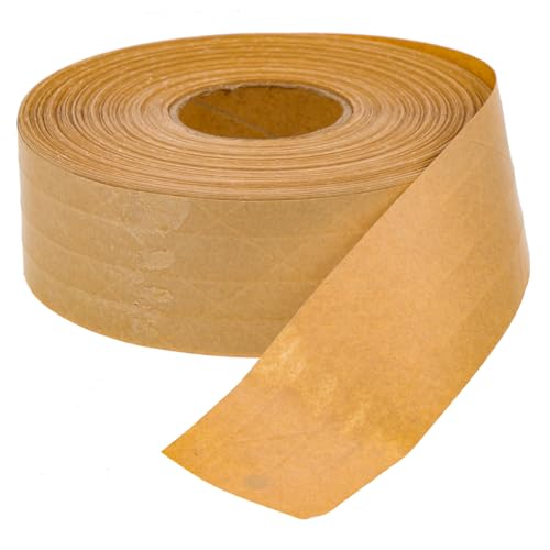 LOORGVEL Kraftpapier Paketklebeband Selbstklebend Beschreibbar Hohe Klebekraft Hitzebeständig Umweltfreundlich Reißfestes Packband für DIY Verpacken und Basteln LOORGVEL Kraftpapier Paketklebeband Selbstklebend Beschreibbar Hohe Klebekraft Hitzebeständig Umweltfreundlich Reißfestes Packband für DIY Verpacken und Basteln von LOORGVEL