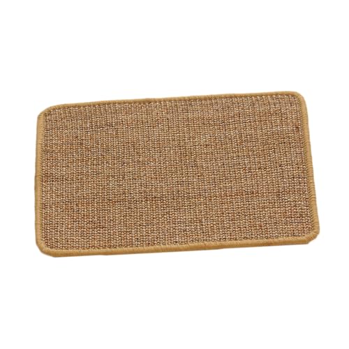 LOORGVEL Kratzmatte Katze Sisal Kratzschutz Langlebig Sanft Katzen Schlafmatte Möbel Schutz Krallenpflege Haustier Zubehör von LOORGVEL