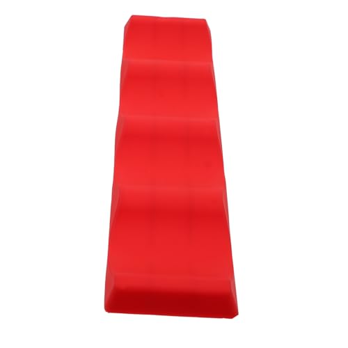 LOORGVEL Kreativer Roter Silikon Weinflaschenhalter Stapelbares Weinregal für Flexible Aufbewahrung Leichter Flaschenträger für Party Bar und Haushalt Modernes Design von LOORGVEL