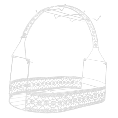 LOORGVEL Küchenregal Becherhalter aus Weiß Ovaler Tassenhalter mit Abtropffunktion Moderner Stilvoller Haushaltsbecherhalter für Kaffee und Trinkbecher Praktische Aufbewahrung und LOORGVEL Küchenregal Becherhalter aus Weiß Ovaler Tassenhalter mit Abtropffunktion Moderner Stilvoller Haushaltsbecherhalter für Kaffee und Trinkbecher Praktische Aufbewahrung und von LOORGVEL