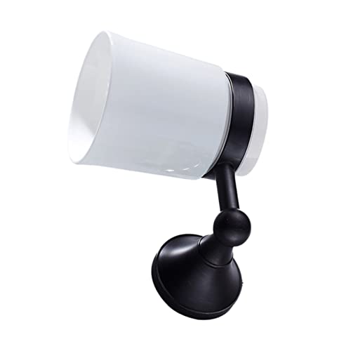 LOORGVEL Kupfer Zahnputzbecherhalter Wandmontage Retro Stil mit Keramikbecher Schwarz Langlebiger Bad und Küchenhalter Umweltfreundlich Bohrbar Platzsparend für Badezimmer und Toilette LOORGVEL Kupfer Zahnputzbecherhalter Wandmontage Retro Stil mit Keramikbecher Schwarz Langlebiger Bad und Küchenhalter Umweltfreundlich Bohrbar Platzsparend für Badezimmer und Toilette von LOORGVEL