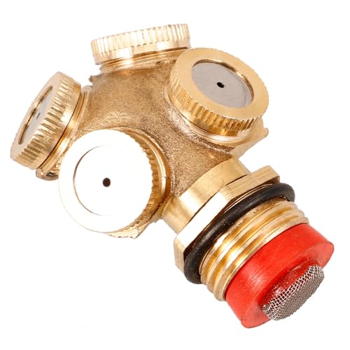 LOORGVEL Kupferne Misting Sprühdüse Drehbar Verschleißfest und Langlebig für Gartenbewässerung Gewächshaus Dachkühlung und Landwirtschaftliche Bewässerung Wassersparende LOORGVEL Kupferne Misting Sprühdüse Drehbar Verschleißfest und Langlebig für Gartenbewässerung Gewächshaus Dachkühlung und Landwirtschaftliche Bewässerung Wassersparende von LOORGVEL