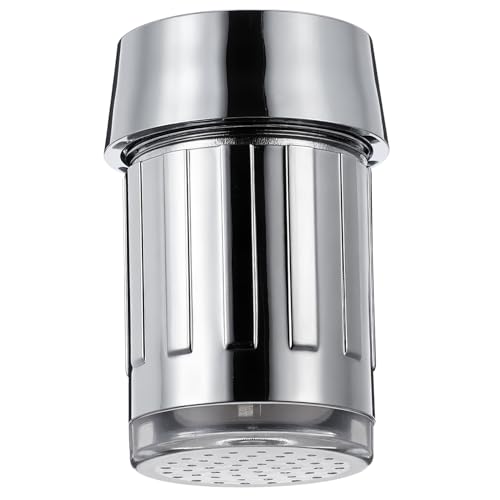 LOORGVEL LED Wasserhahnaufsatz mit Farbigem Farbwechsel Abs Korrosionsbeständig Integrierter Adapter Wasseraktivierte Beleuchtung Einfache Installation für Bad und Küche von LOORGVEL