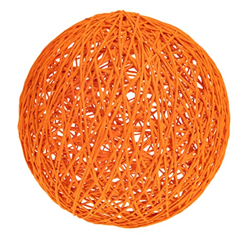LOORGVEL Lampenabdeckung Rattan Orangefarbener Lampenschirm für Deckenleuchten Hängende für Wohnräume Langlebig und Installieren LOORGVEL Lampenabdeckung Rattan Orangefarbener Lampenschirm für Deckenleuchten Hängende für Wohnräume Langlebig und Installieren von LOORGVEL