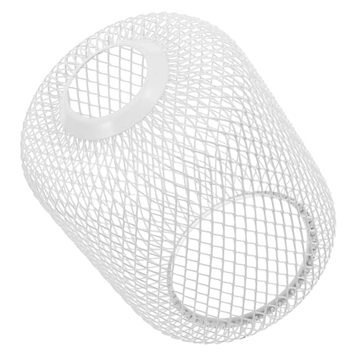 LOORGVEL Lampenschirm Hohl Design Pendelleuchte Lampenschirm Weiß Trommelform Wohnzimmer Esszimmer Schlafzimmer Beleuchtung Home Decor von LOORGVEL
