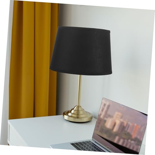 LOORGVEL Lampenschirm Tischlampe und Stehlampe Stoff Lampenabdeckung Schwarz gold Innen Leicht zu Montieren Langlebig Vielseitig für Wohn Schlafzimmer LOORGVEL Lampenschirm Tischlampe und Stehlampe Stoff Lampenabdeckung Schwarz gold Innen Leicht zu Montieren Langlebig Vielseitig für Wohn Schlafzimmer von LOORGVEL