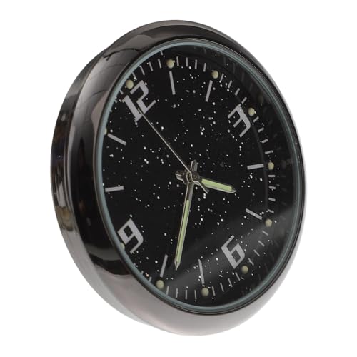 LOORGVEL Leuchtende Auto Uhr Analog Quarzuhr Selbstklebend Für Armaturenbrett Auto Innen Büro Zuhause Multifunktionale Kfz Dekoration von LOORGVEL