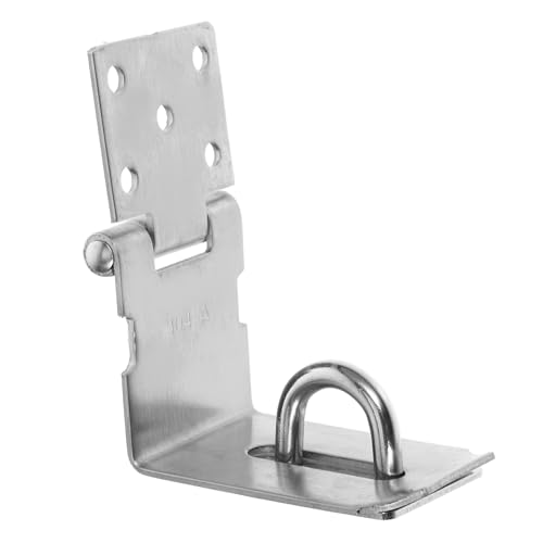 LOORGVEL Lock Hasp Schloss für Schränke Türen und Fenster Robuster Langlebiger Vorhängeschloss Verschluss Installieren für Zuhause und Gewerbe LOORGVEL Lock Hasp Schloss für Schränke Türen und Fenster Robuster Langlebiger Vorhängeschloss Verschluss Installieren für Zuhause und Gewerbe von LOORGVEL