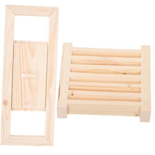 LOORGVEL Lüftungsgitter für Sauna mit Praktischen Jalousien Langlebiges Ventilationsset aus Zedernholz für Sauna und Dampfbadräume zur Effektiven Luftzirkulation und Feuchtigkeitskontrolle LOORGVEL Lüftungsgitter für Sauna mit Praktischen Jalousien Langlebiges Ventilationsset aus Zedernholz für Sauna und Dampfbadräume zur Effektiven Luftzirkulation und Feuchtigkeitskontrolle von LOORGVEL