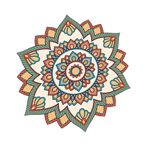 LOORGVEL Mandala Wanddekal Selbstklebend Für Wohnräume Abnehmbare Wandkunst Für Schlafzimmer Küche Flur Kinderzimmer Dekorative Wandsticker LOORGVEL Mandala Wanddekal Selbstklebend Für Wohnräume Abnehmbare Wandkunst Für Schlafzimmer Küche Flur Kinderzimmer Dekorative Wandsticker von LOORGVEL