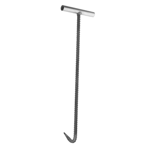 LOORGVEL Manhole Cover Pull Hook Schachthaken aus Stahl mit Ergonomischem Griff Langlebig und Stabil für Einfaches Anheben und Ziehen von Kanaldeckeln für Kommunale Wartung LOORGVEL Manhole Cover Pull Hook Schachthaken aus Stahl mit Ergonomischem Griff Langlebig und Stabil für Einfaches Anheben und Ziehen von Kanaldeckeln für Kommunale Wartung von LOORGVEL