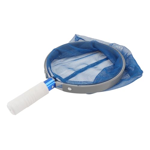 LOORGVEL Mehrzweck Poolkescher mit Stabilem Aluminiumgriff Feinmaschiges Nylonnetz für Schwimmbadreinigung Fisch Blattschöpfer Professionelles Rettungsnetz für Aquarium und Teich von LOORGVEL