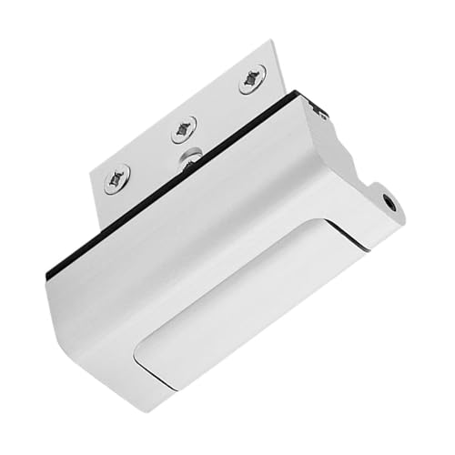 LOORGVEL Metall Türverstärkungsschloss mit Kindersicherung Langlebiger Türriegel für Metall und Türen Einfache Montage Verstärkt Einbruchschutz für Zuhause Silberfarben von LOORGVEL