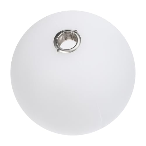 LOORGVEL Milchweißer Kugel Lampenschirm Metal Gewinde Ersatz für Deckenleuchte Pendelleuchte mit Warmem Licht für Wohnzimmer Einfache Montage und Langlebig LOORGVEL Milchweißer Kugel Lampenschirm Metal Gewinde Ersatz für Deckenleuchte Pendelleuchte mit Warmem Licht für Wohnzimmer Einfache Montage und Langlebig von LOORGVEL