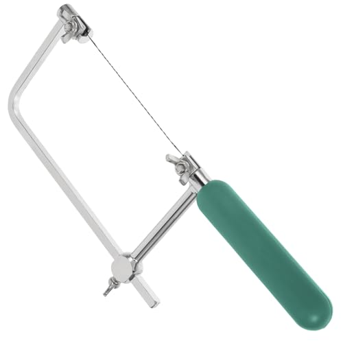 LOORGVEL Mini Bügelsäge U Förmig Leicht Kompakt Langlebig Schmuck DIY Säge für Präzise Schneidarbeiten Vielseitiges Handwerkzeug von LOORGVEL