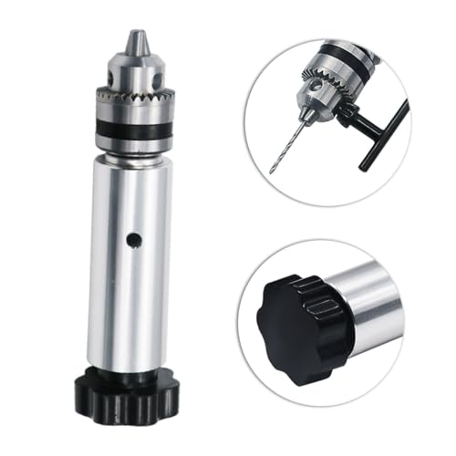 LOORGVEL Mini Handbohrer Set aus Stahl Präziser Manueller Handbohrer mit Micro Bohrer Vielseitiges DIY Werkzeug für Elektronikreparatur Holzarbeiten Modellbau Bohrbereich von LOORGVEL