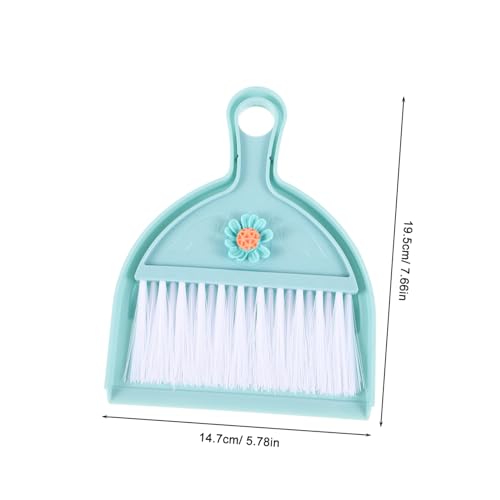 LOORGVEL Mini Kehrschaufel und Handfeger Set Klein Leicht Tragbar mit Festen Borsten zur Schnellen Krümelentfernung für Tisch Küche Büro und Unterwegs in Elegantem Blau LOORGVEL Mini Kehrschaufel und Handfeger Set Klein Leicht Tragbar mit Festen Borsten zur Schnellen Krümelentfernung für Tisch Küche Büro und Unterwegs in Elegantem Blau von LOORGVEL