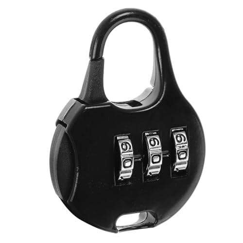 LOORGVEL Mini Zahlenschloss Koffer Schloss aus Zinklegierung Portables Leichtes Zahlencode vorhängeschloss Einstellbares Passwort für Reisekoffer Rucksäcke und Taschen von LOORGVEL