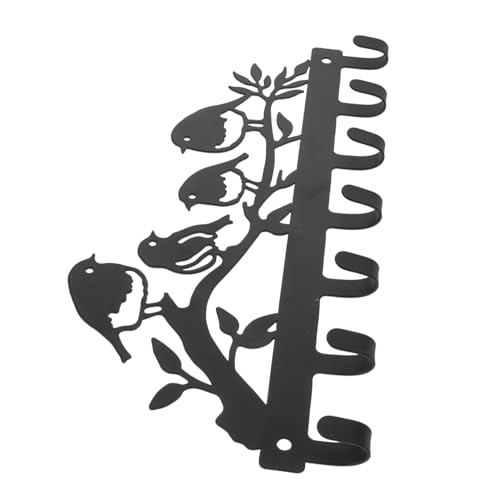 LOORGVEL Minimalistischer Wand Schlüsselhalter Vogelmotiv aus Robustem Einfacher Wandmontage Dekorativer Schlüsselaufhänger für Flur Küche Wohnzimmer Stilvolle Aufbewahrung für von LOORGVEL