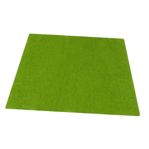 LOORGVEL Modell Grasmatte Gelb Grün Künstlicher Teppich Miniatur Landschaft DIY Sandtisch Dekoration für Architektur und Outdoor Szenen von LOORGVEL