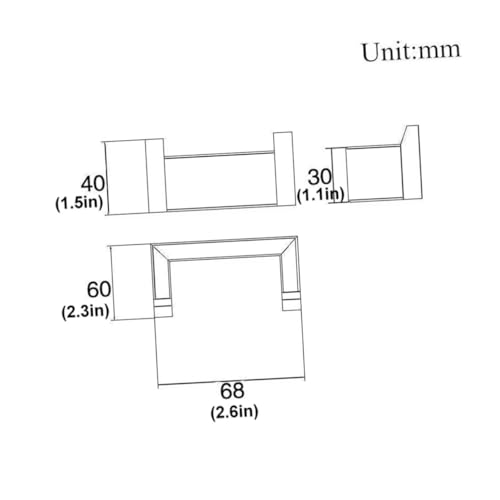 LOORGVEL Modernes Teiliges Badezimmer Kleiderhaken aus Gebürstetem Metall Wandmontierbar Platzsparend für Handtücher und Kleidung in Küche und Bad von LOORGVEL