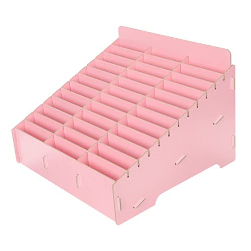 LOORGVEL Multifunktionale Holz Desktop Aufbewahrungsbox mit Fächern Organizer für Handy Management und Büro Glatte Oberfläche Platzsparend Stilvoll für Klassenzimmer und Konferenzräume Rosa LOORGVEL Multifunktionale Holz Desktop Aufbewahrungsbox mit Fächern Organizer für Handy Management und Büro Glatte Oberfläche Platzsparend Stilvoll für Klassenzimmer und Konferenzräume Rosa von LOORGVEL