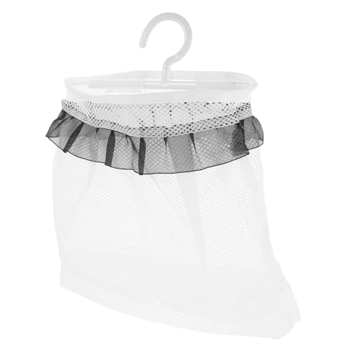 LOORGVEL Multifunktionaler Hängender Mesh aufbewahrungsbeutel mit Drehbarem Haken Robustem Material und Feiner Naht für Wäscheklammern Socken und Bad Küchenorganisation Schwarz mit LOORGVEL Multifunktionaler Hängender Mesh aufbewahrungsbeutel mit Drehbarem Haken Robustem Material und Feiner Naht für Wäscheklammern Socken und Bad Küchenorganisation Schwarz mit von LOORGVEL
