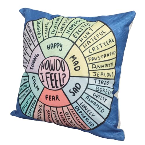 LOORGVEL Multifunktionaler Kissenbezug aus Atmungsaktivem Baumwollmaterial Leichtes Hautfreundliches Sofakissen für Wohnzimmer Schlafzimmer und Büro Dekorativer Quadratischer LOORGVEL Multifunktionaler Kissenbezug aus Atmungsaktivem Baumwollmaterial Leichtes Hautfreundliches Sofakissen für Wohnzimmer Schlafzimmer und Büro Dekorativer Quadratischer von LOORGVEL