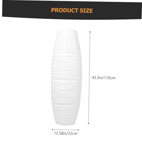 LOORGVEL Nordischer Papier Lampenschirm für Stehlampe Weiß Einfacher Stil Premium Papier Material Weiches Licht Schutz für Wohnzimmer Schlafzimmer Büro Leicht zu Montieren LOORGVEL Nordischer Papier Lampenschirm für Stehlampe Weiß Einfacher Stil Premium Papier Material Weiches Licht Schutz für Wohnzimmer Schlafzimmer Büro Leicht zu Montieren von LOORGVEL