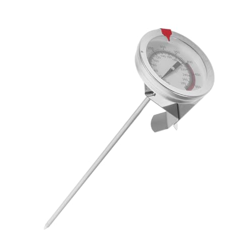 LOORGVEL Ölthermometer mit Clip Edelstahl Frittier und Bratthermometer Sofortanzeige für Präzise Temperaturkontrolle Beim Kochen und Frittieren Geeignet für Haushalt und Profi Küchen LOORGVEL Ölthermometer mit Clip Edelstahl Frittier und Bratthermometer Sofortanzeige für Präzise Temperaturkontrolle Beim Kochen und Frittieren Geeignet für Haushalt und Profi Küchen von LOORGVEL