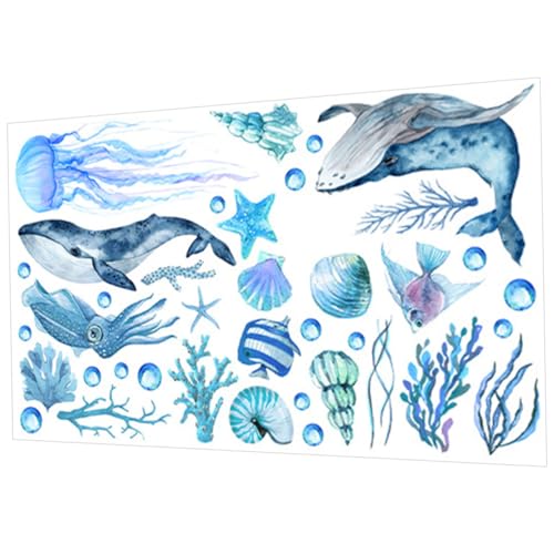 LOORGVEL Ocean Tier Wandtattoo Badewanne rutschfest Selbstklebend Kinderzimmer Deko Meerestiere Wandsticker für Glatte Fliesen Badezimmer Dusche Badezimmeraufkleber Kinderzimmer LOORGVEL Ocean Tier Wandtattoo Badewanne rutschfest Selbstklebend Kinderzimmer Deko Meerestiere Wandsticker für Glatte Fliesen Badezimmer Dusche Badezimmeraufkleber Kinderzimmer von LOORGVEL