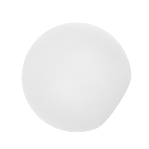 LOORGVEL Opal Kunststoff Lampenschirm Kugel Ømm mit Loch Universeller Lampenschirm Ersatz für Deckenleuchten Stehlampen und Pendelleuchten Langlebiger Runder Lampenabdeckung LOORGVEL Opal Kunststoff Lampenschirm Kugel Ømm mit Loch Universeller Lampenschirm Ersatz für Deckenleuchten Stehlampen und Pendelleuchten Langlebiger Runder Lampenabdeckung von LOORGVEL