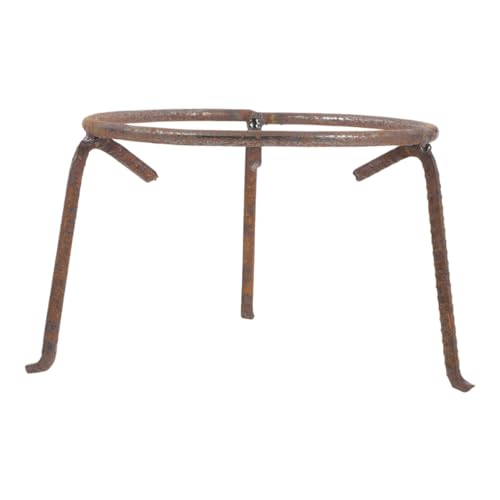LOORGVEL Outdoor Wok Ständer Dreibein Stabiler Topfhalter Camping Herdständer für Picknick Wandern BBQ Geeignet LOORGVEL Outdoor Wok Ständer Dreibein Stabiler Topfhalter Camping Herdständer für Picknick Wandern BBQ Geeignet von LOORGVEL