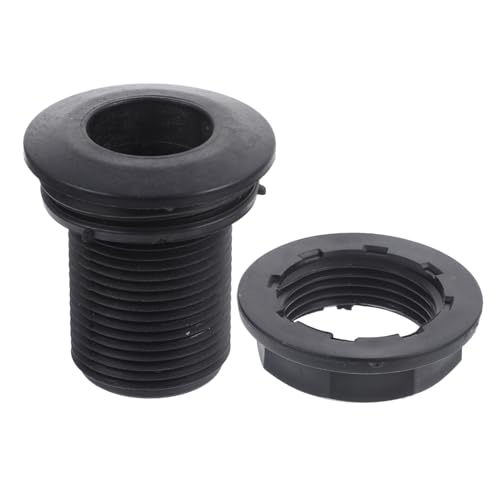 LOORGVEL PVC Durchführungsverschraubung mit Silikondichtung Wasserdichter Wassertank Verbinder für Regentonnen Aquarien und Gartenschläuche Langlebiges Wassertank Zubehör LOORGVEL PVC Durchführungsverschraubung mit Silikondichtung Wasserdichter Wassertank Verbinder für Regentonnen Aquarien und Gartenschläuche Langlebiges Wassertank Zubehör von LOORGVEL